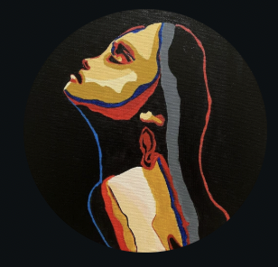 Artwork used as the profile image for Vibha’s art account